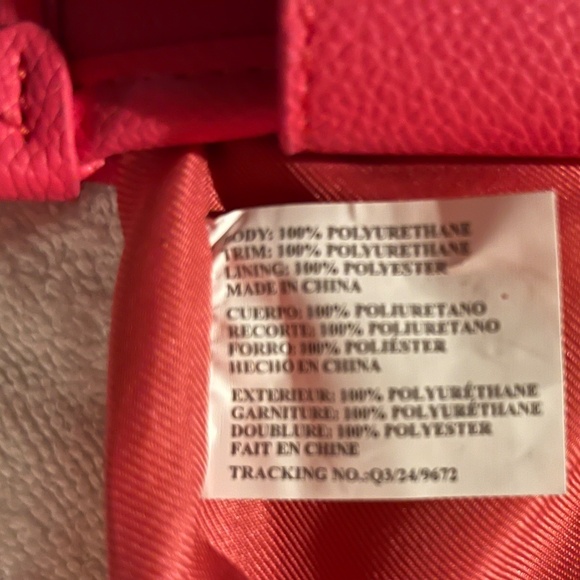 Steve Madden Pink BMinnie Crossbody handbag purse w/mini bag, shoulder strap New - Picture 14 of 14